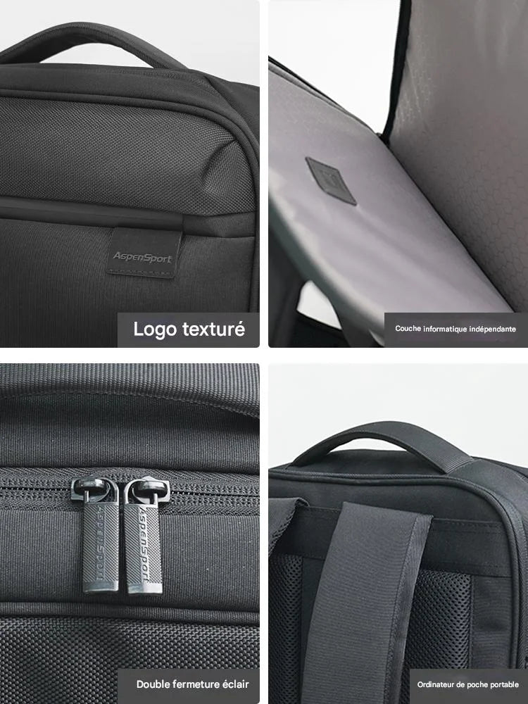 Sac à dos d'affaires Sac à dos de voyage réduisant la charge de grande capacité