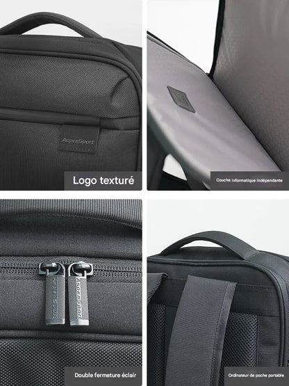 Sac à dos d'affaires Sac à dos de voyage réduisant la charge de grande capacité