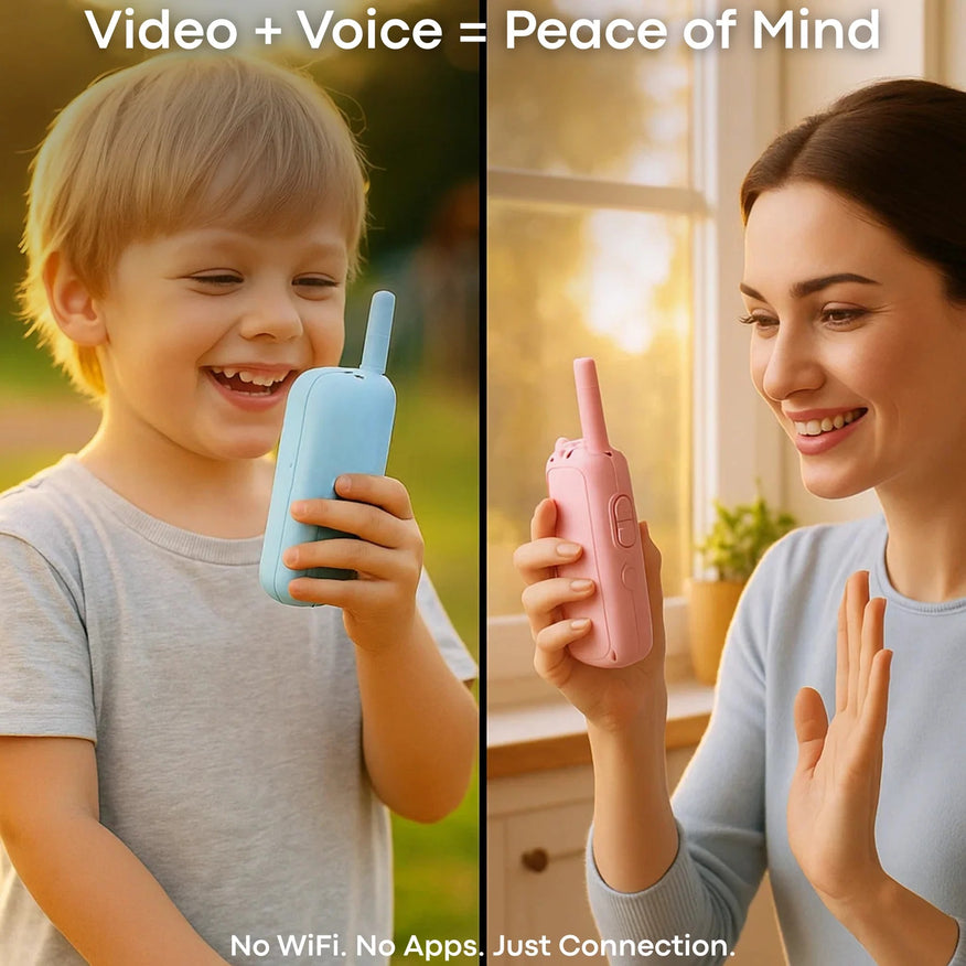 2 Talkie-walkie vidéo pour enfants
